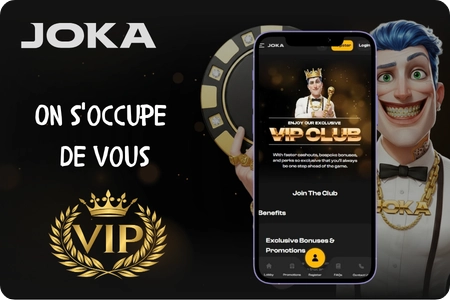 Avantages du club VIP de Joka